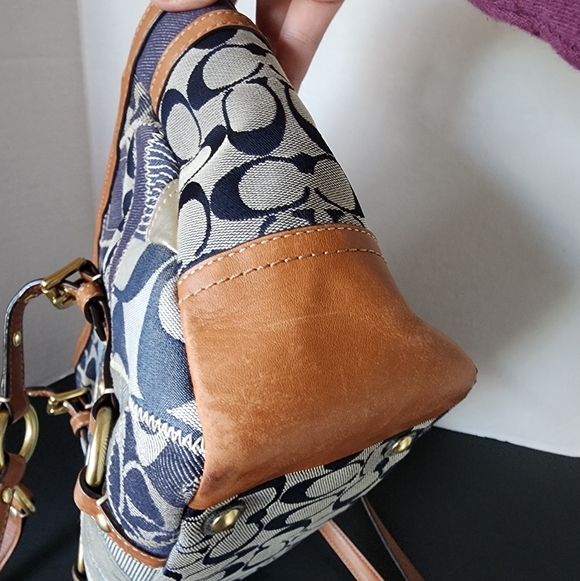 Coach Denim Patchwork Tote, EUC, 2008, 12217 - Picture 5 of 16